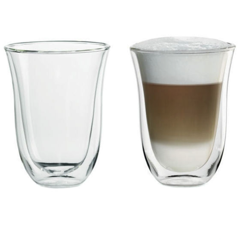 Склянки для латте Delonghi 2 шт 220 мл - фото-1