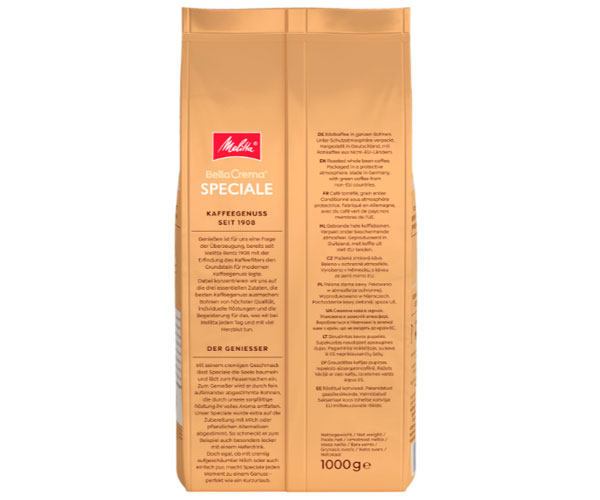 Кофе MELITTA BellaCrema Speciale в зернах 1 кг купить