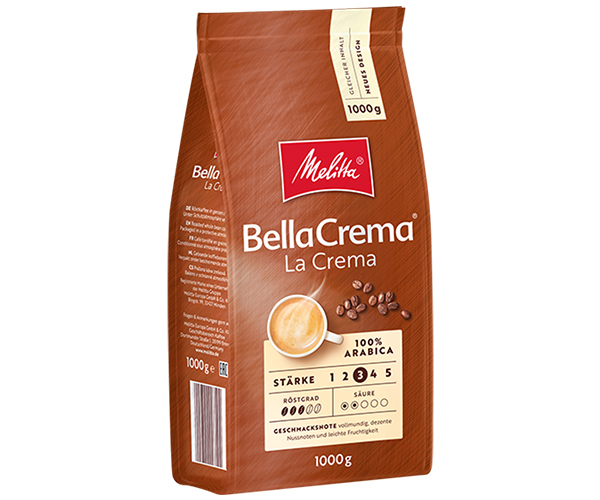 Кава MELITTA BellaCrema LaCrema у зернах 1000 г - фото-1