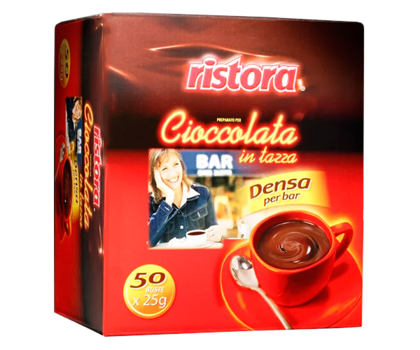 Гарячий шоколад у пакетиках Ristora - 50 шт. - фото-1