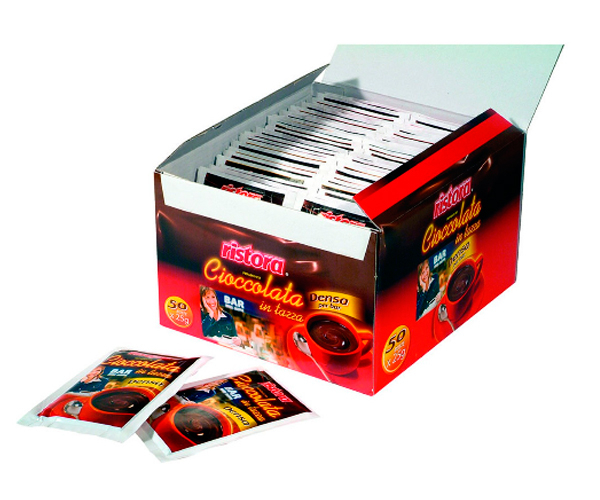 Гарячий шоколад у пакетиках Ristora - 50 шт. - фото-2