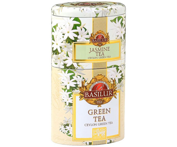 Зелений чай з Жасмином Basilur з/б 100 г - фото-1