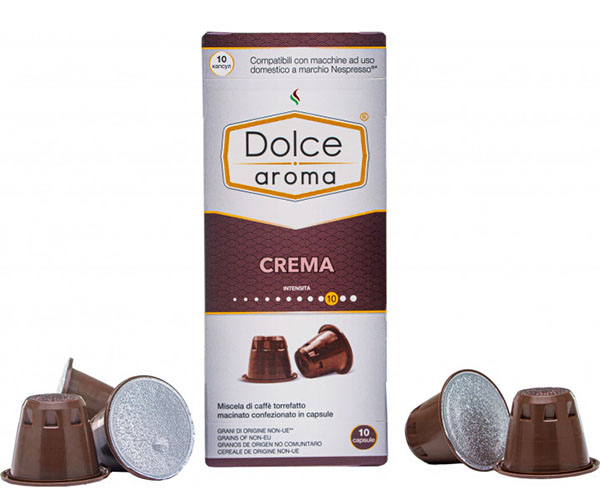 Кава в капсулах Dolce Aroma Crema Nespresso 10 шт - фото-2