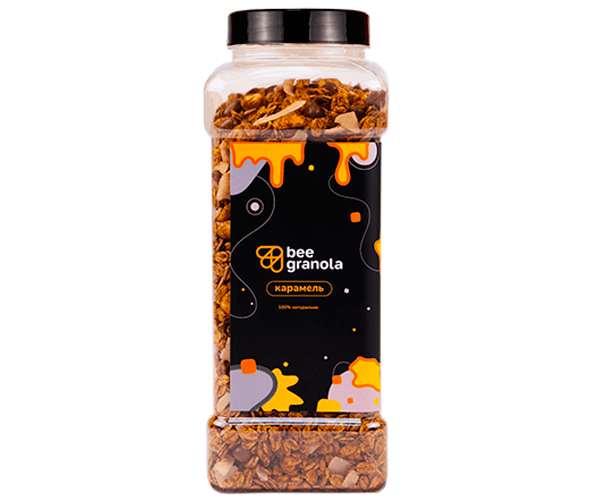 Гранола Bee Granola Карамель 500 г - фото-1