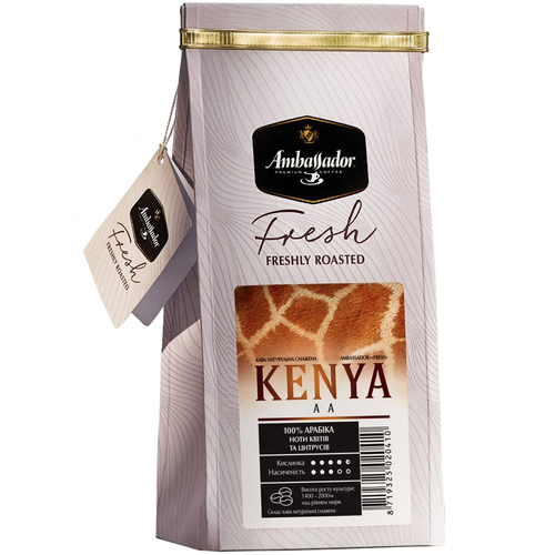 Кава Ambassador Fresh Kenya AA мелена 200 г - фото-1