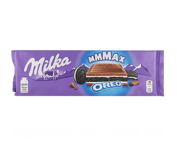 Шоколад Milka Oreo 300 г - фото-2
