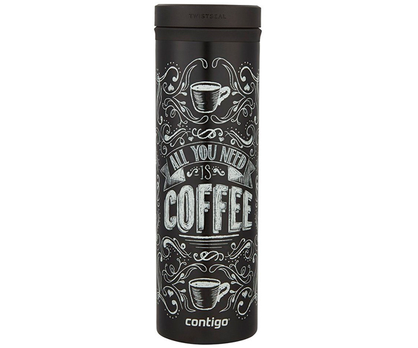 Термокухоль Contigo Eclipse TwistSeal Coffee Black (1000-0698) 591 мл - фото-1
