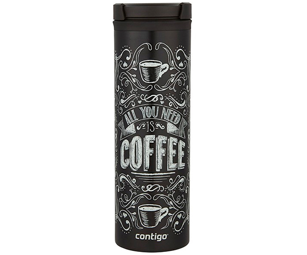 Термокухоль Contigo Eclipse TwistSeal Coffee Black (1000-0698) 591 мл - фото-2