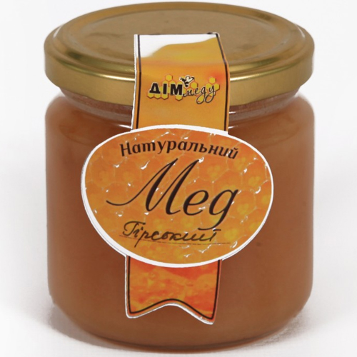Мед Дім меду Гірський у склі 400 г - фото-1