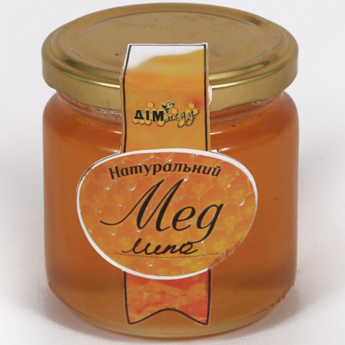 Мед Дім меду Липа у склі 400 г - фото-1