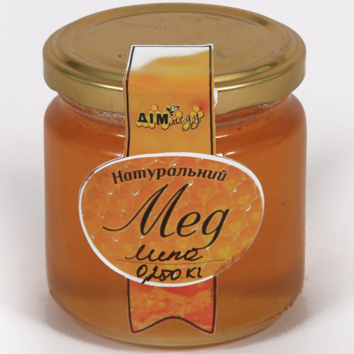 Мед Дім меду Липа у склі 250 г - фото-1