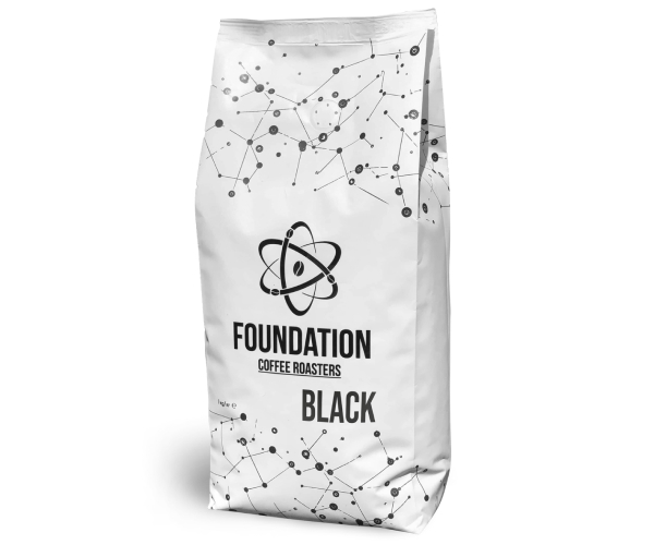 Кава Foundation Black у зернах 1 кг - фото-1