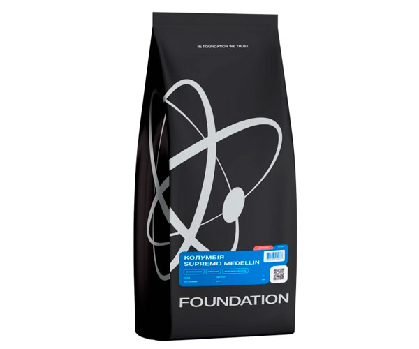 Кофе Foundation Colombia Supremo Medellin в зернах 1 кг