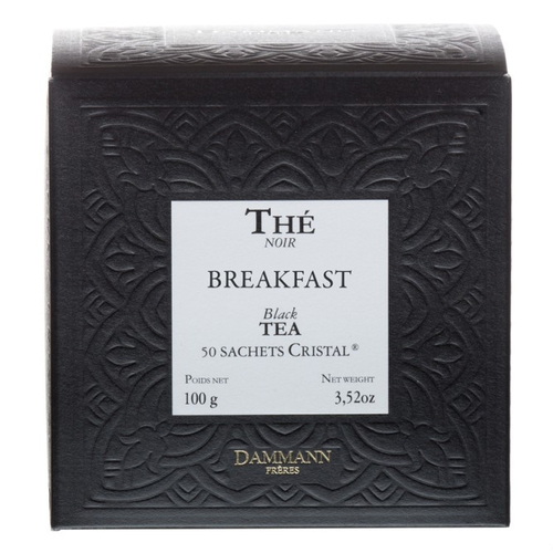Чорний чай Dammann Freres Сніданок у пакетиках 50 шт - фото-1