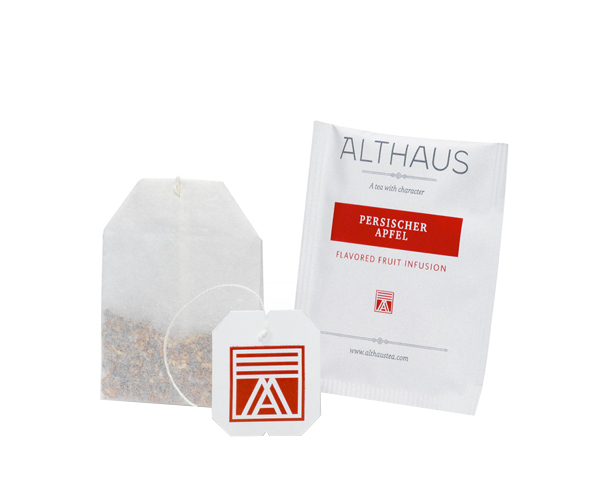 Фруктовий чай Althaus Persischer Apfel у пакетиках 20 шт - фото-3