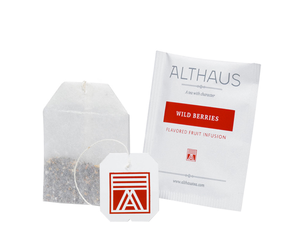 Фруктовий чай Althaus Wild Berries у пакетиках 20 шт - фото-3