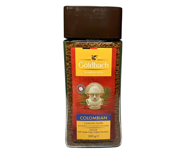 Кофе Goldbach Colombian растворимый 200 г