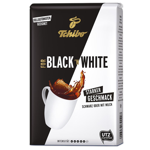 Кава Tchibo Black & White у зернах 500 г - фото-1