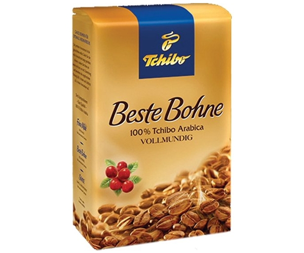 Кава Tchibo Beste Bohne у зернах 500 г - фото-1