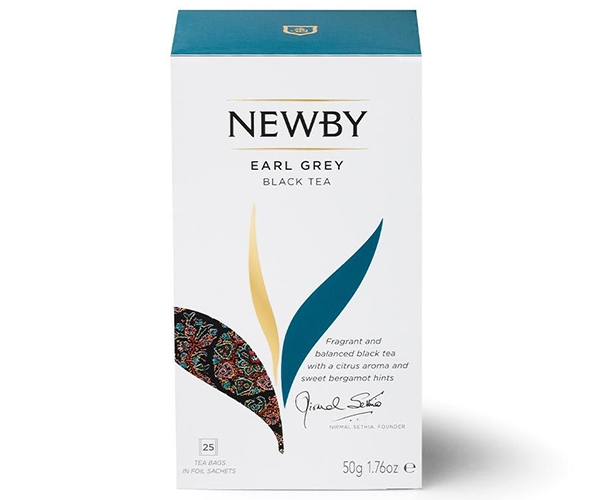 Чорний чай Newby Ерл Грей у пакетиках 25 шт (310060) - фото-3