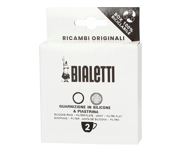 1 уплотнитель + сито для кофеварок Bialetti MUKKA на 2 порции  фото