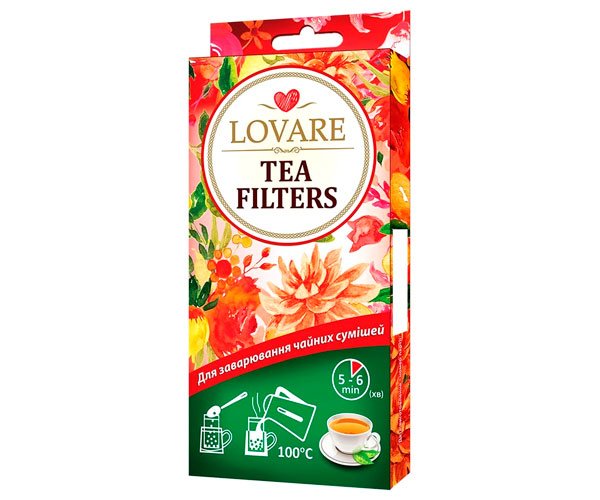 Фільтр-пакет для чаю Lovare 50 шт - фото-2