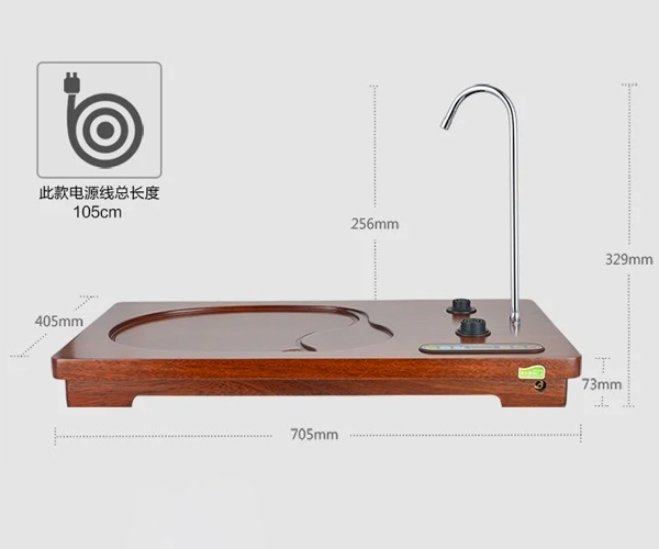 Столик для чайной церемонии + чайник 1000 мл KAMJOVE (R326) - фото-5