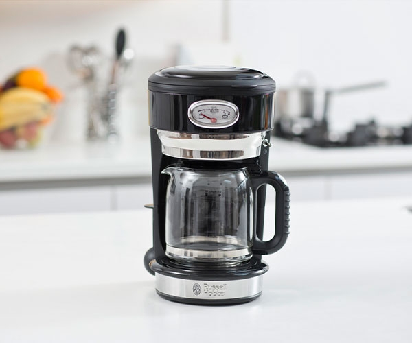 Капельная кофеварка Russell Hobbs 21701-56 Retro Classic Noir - фото-9