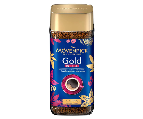Кава Movenpick Gold Intense розчинна 200 г - фото-1