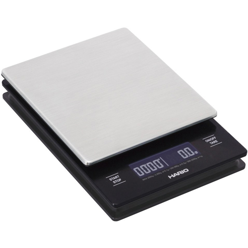 Весы Hario V60 Metal Drip Scale с LED-дисплеем (VSTM-2000HSV) - фото-1