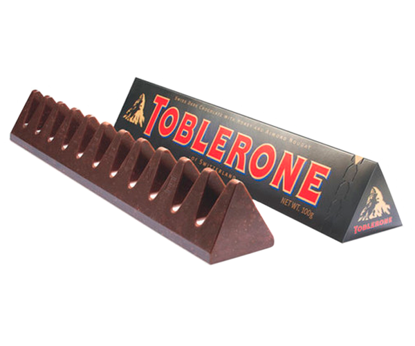 Чорний шоколад Toblerone 100 г - фото-1