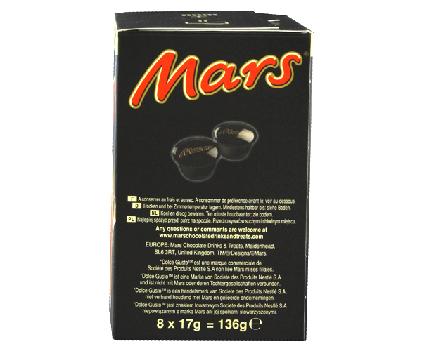 Гарячий шоколад NESCAFE Dolce Gusto Mars - 8 шт - фото-4