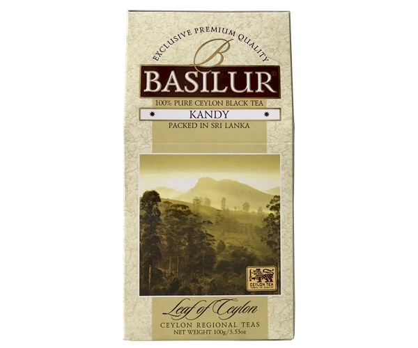 Чорний чай Basilur Канді картон 100 г - фото-1
