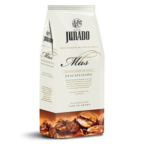 Кофе без кофеина Jurado Tueste Natural JURADO MAS в зернах 1 кг - фото-1