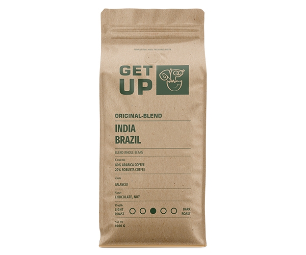 Кава GetUp Original Blend у зернах 1000 г - фото-2