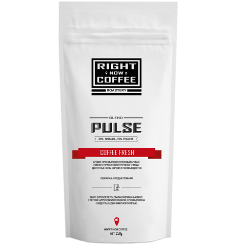 Кава Right Now Coffee Pulse у зернах 250 г - фото-1