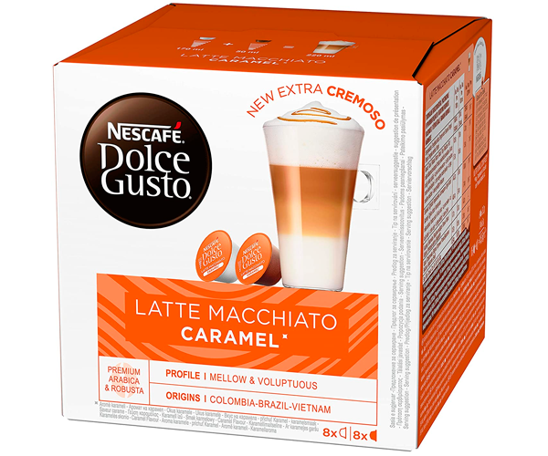 Кава в капсулах NESCAFE Dolce Gusto Latte Macchiato Caramel - 16 шт - фото-1