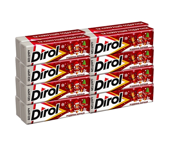 Жувальна гумка Dirol Кориця 30х14 г - фото-1