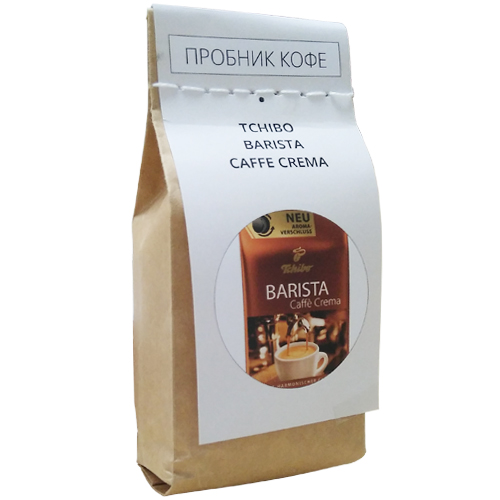 Пробник кави Tchibo Barista Caffe Crema у зернах 100 г - фото-1