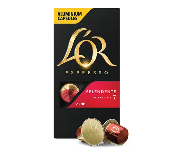 Кава в капсулах L'OR Espresso Splendente Nespresso - 10 шт - фото-1