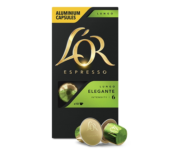 Кава в капсулах L'OR Lungo Elegante Nespresso - 10 шт - фото-1