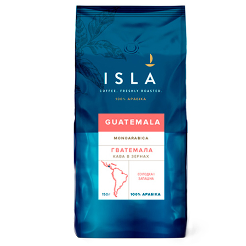 Кава ISLA Monoarabica Гватемала у зернах 150 г - фото-1
