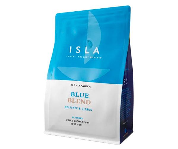 Кофе ISLA Blue Blend в зернах 1 кг