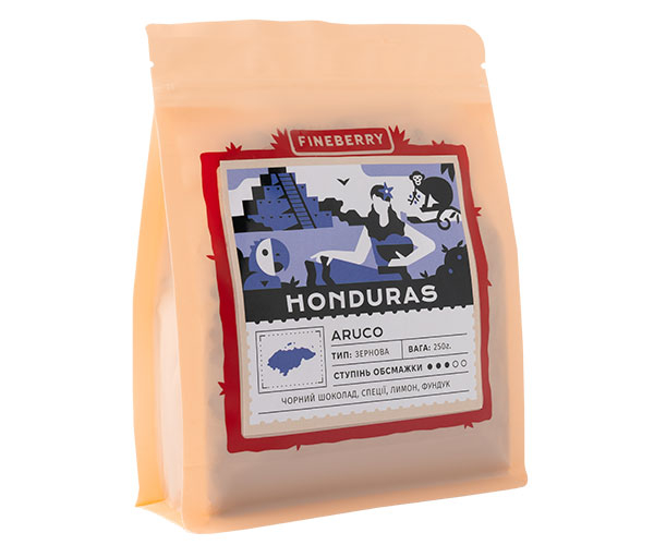 Кофе Fineberry Honduras в зернах 250 г