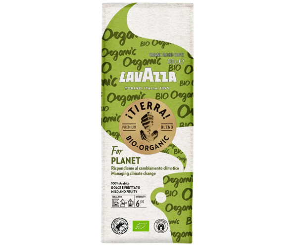 Кава Lavazza Tierra Bio Organic мелена 180 г - фото-1