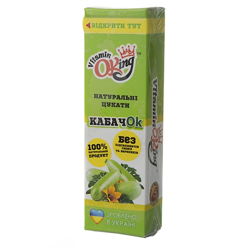 Цукаты Vitaminoking Кабачок 40 г - фото-1