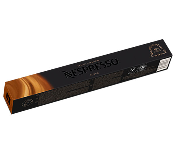 Кофе в капсулах Nespresso Scuro (тубус) 10 шт