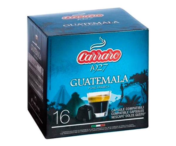 Кава в капсулах Carraro Single Origin Guatemala Dolce Gusto 16 шт - фото-1