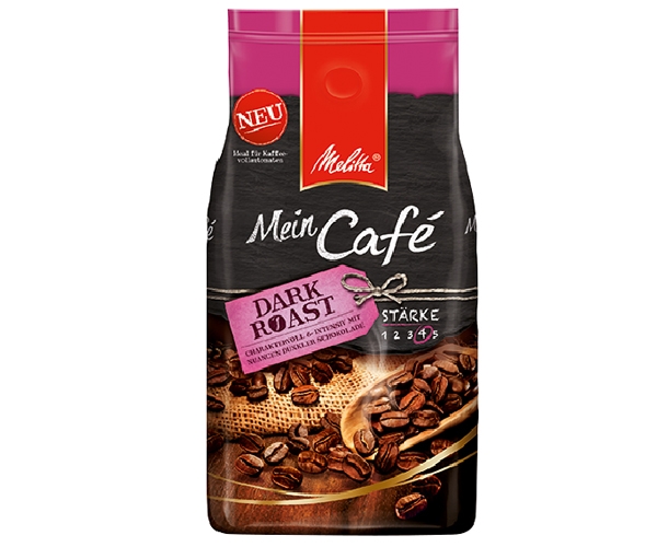 Кофе Melitta Mein Cafe Dark Roast 1 кг - фото-1