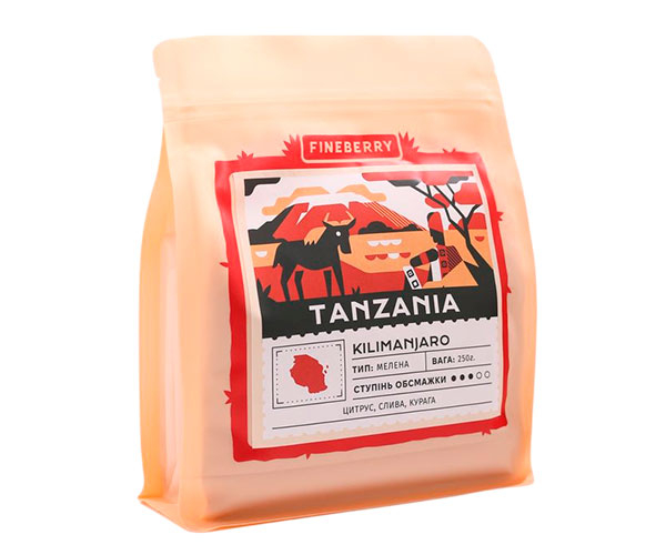 Кофе Fineberry Tanzania молотый 250 г